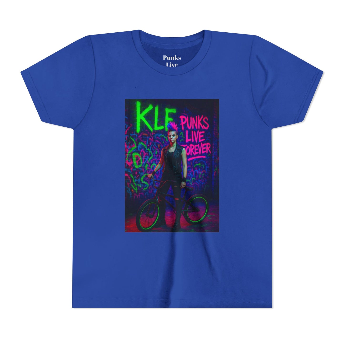 PLF “"Neon Resistance Tee” Tee | Punk Kidswear by PLF - Punks Live Forever