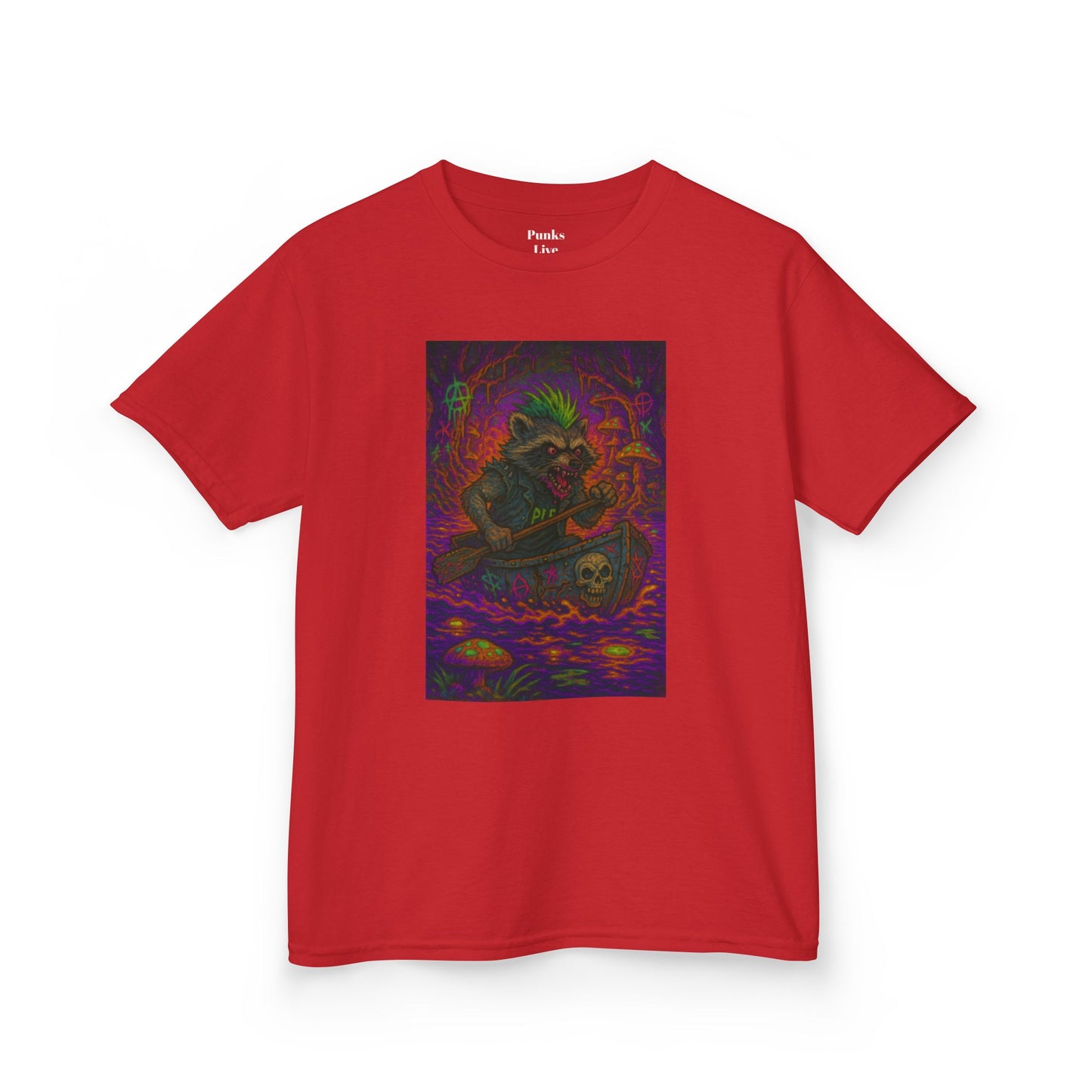 PLF “"Canoe" Tee” Tee | Punk Kidswear by PLF - Punks Live Forever