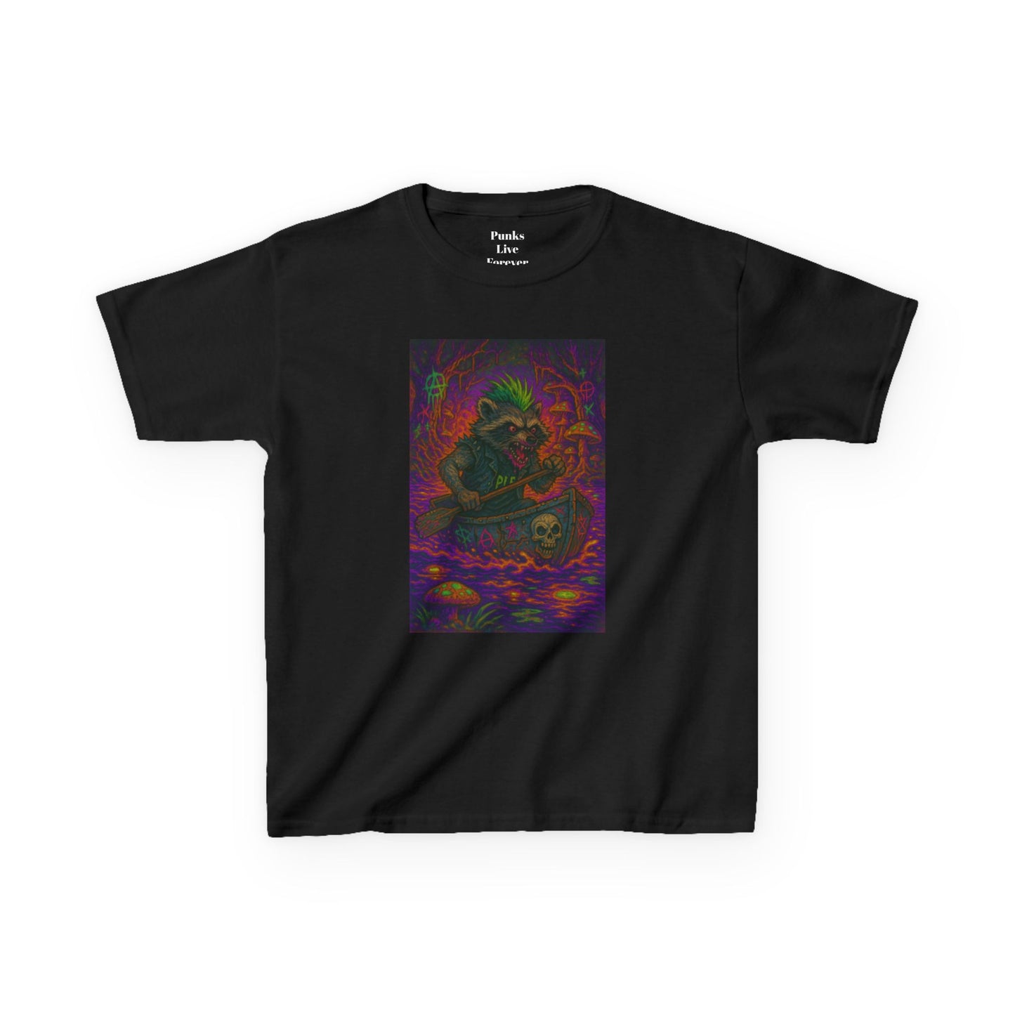 PLF “"Canoe" Tee” Tee | Punk Kidswear by PLF - Punks Live Forever