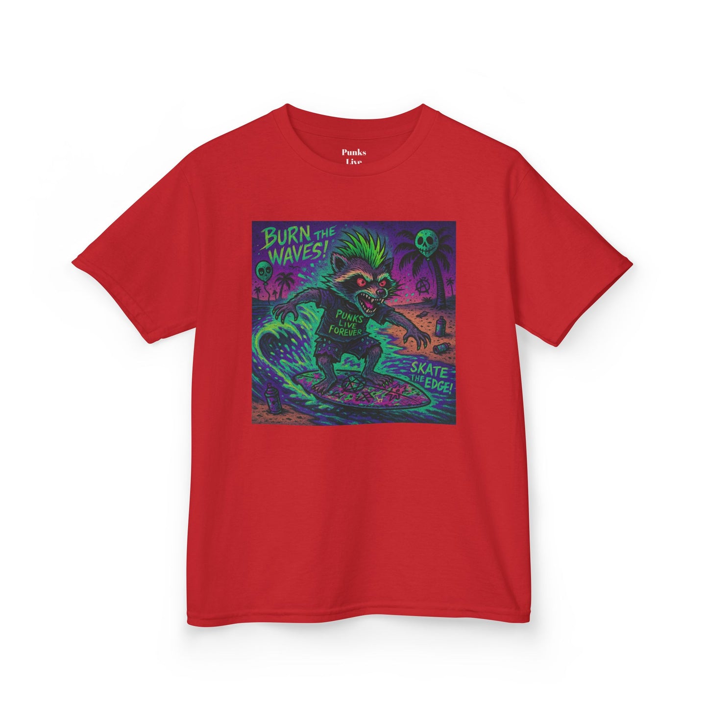 PLF “"Surfing" Tee” Tee | Punk Kidswear by PLF - Punks Live Forever