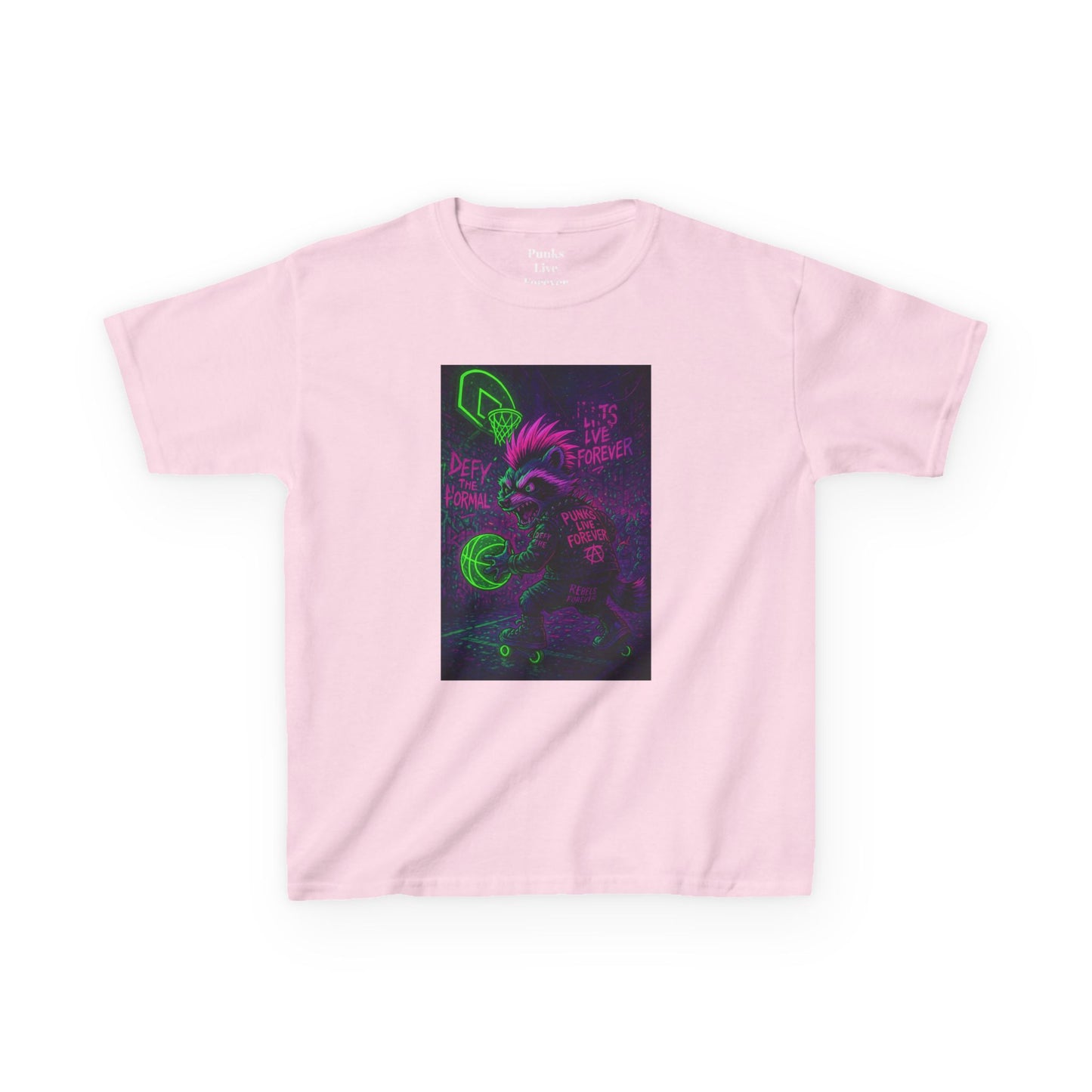 PLF “"Basketball" Tee” Tee | Punk Kidswear by PLF - Punks Live Forever