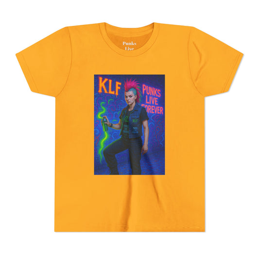 PLF “"Glow Riot Tee” Tee | Punk Kidswear by PLF - Punks Live Forever