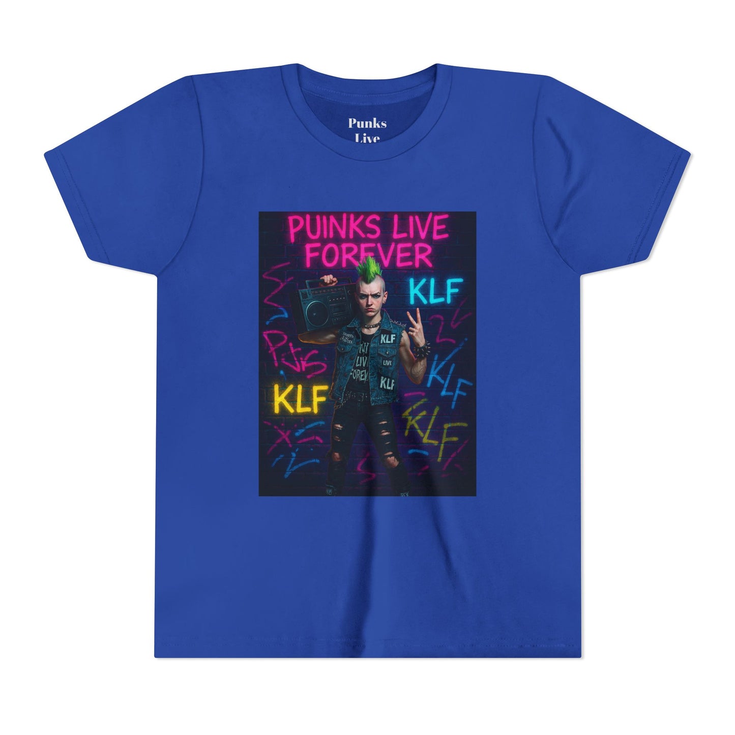 PLF “"Boombox Rebellion Tee” Tee | Punk Kidswear by PLF - Punks Live Forever