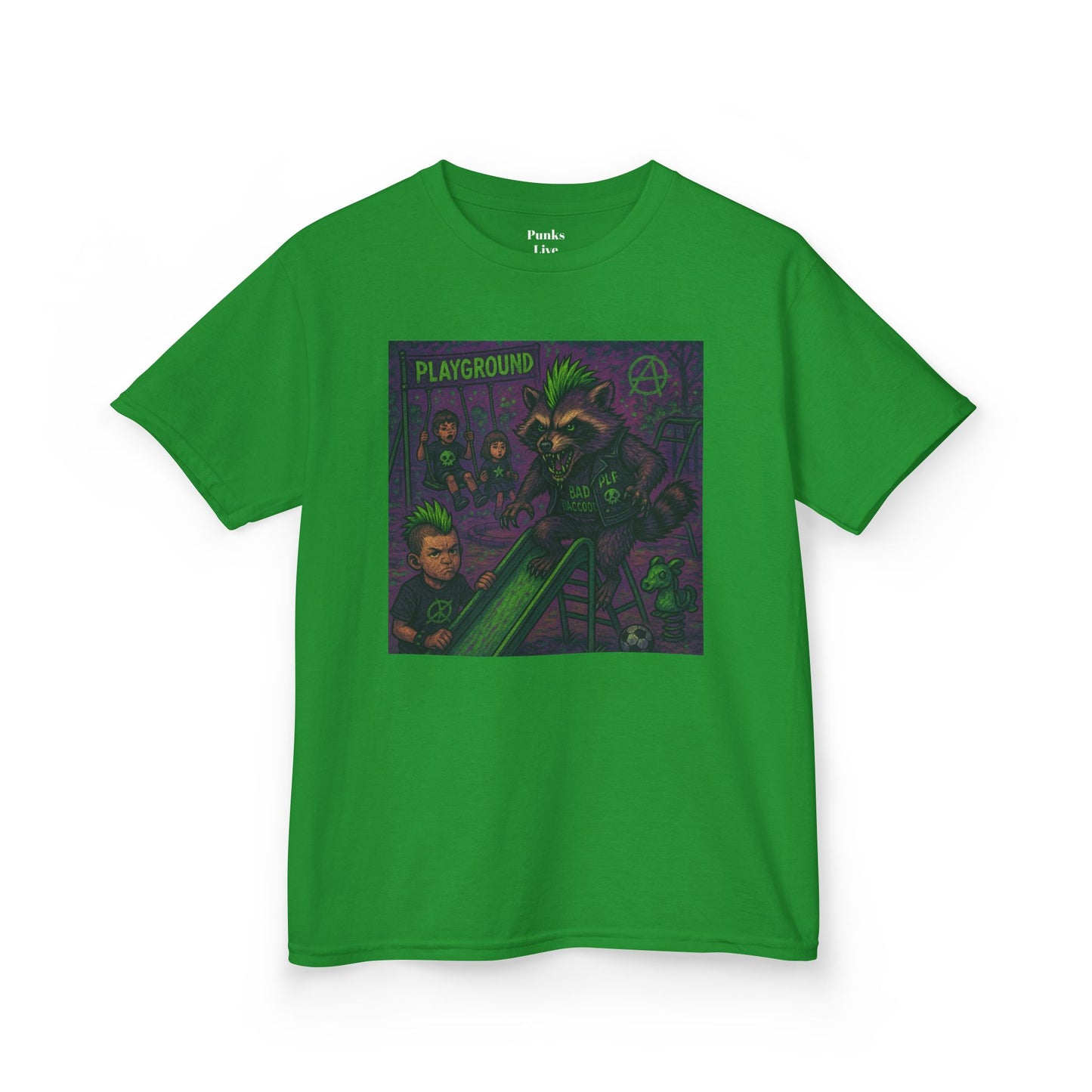 PLF “"Playground" Tee” Tee | Punk Kidswear by PLF - Punks Live Forever