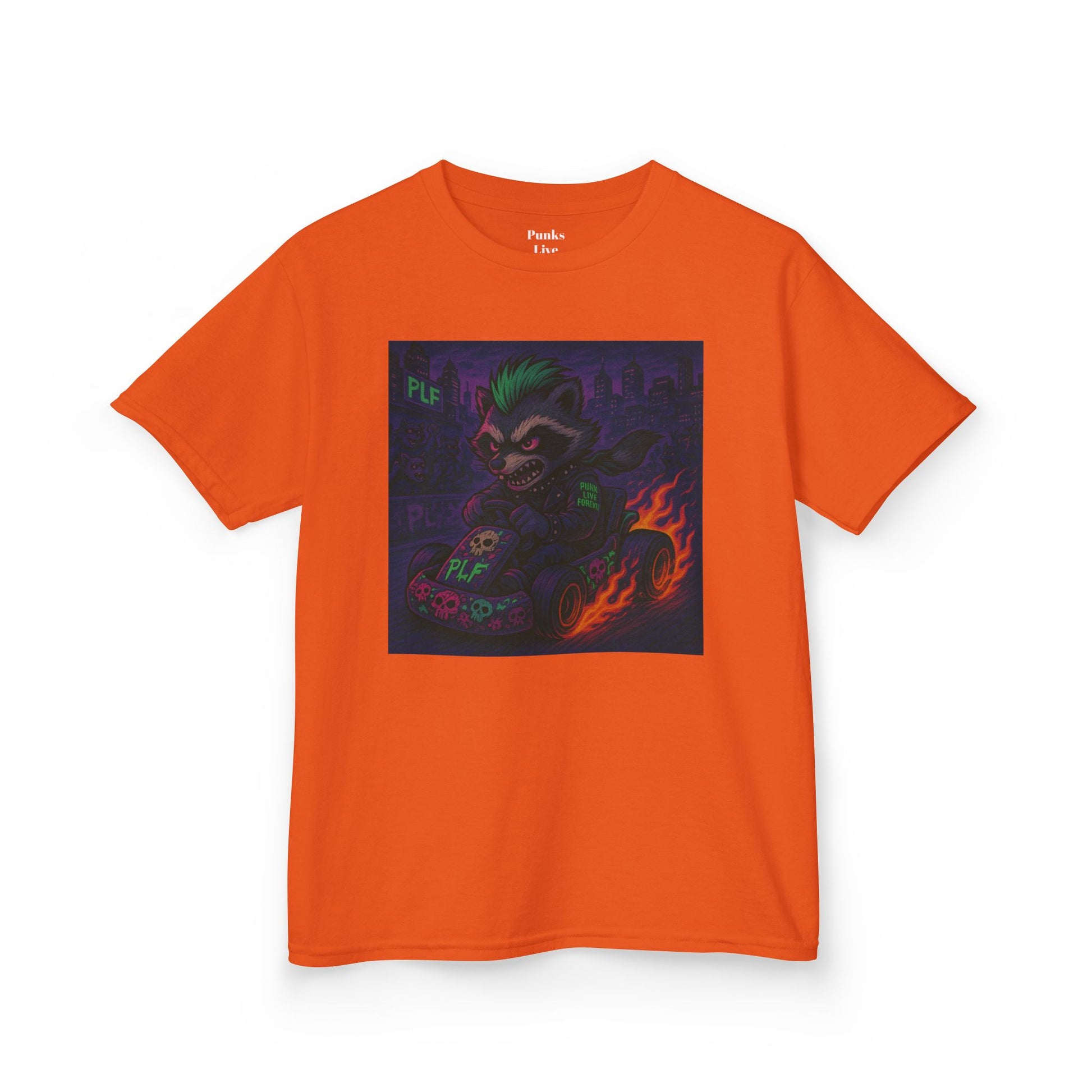 PLF “"Racing" Tee” Tee | Punk Kidswear by PLF - Punks Live Forever