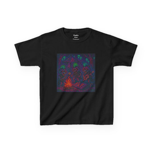 PLF “"Camping" Tee” Tee | Punk Kidswear by PLF - Punks Live Forever