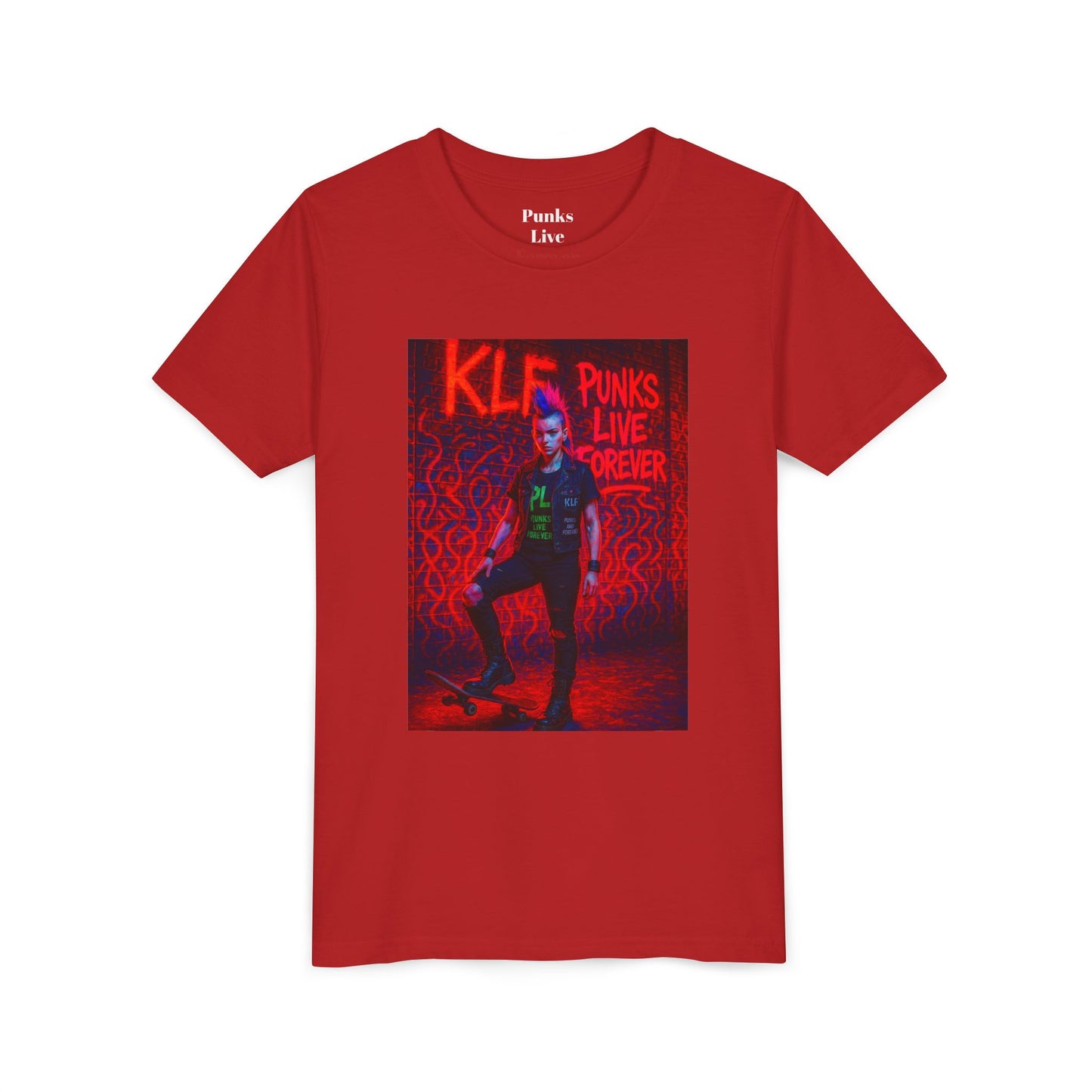 PLF “"Concrete Rebellion Tee” Tee | Punk Kidswear by PLF - Punks Live Forever