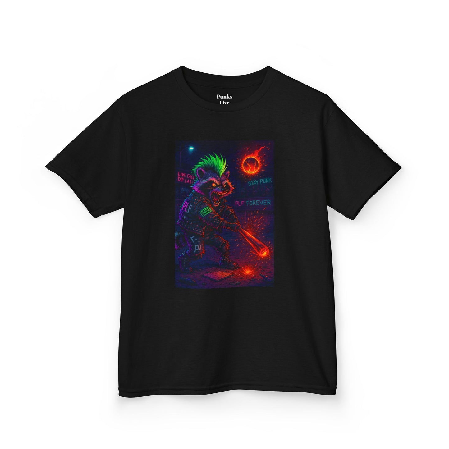 PLF “"Baseball" Tee” Tee | Punk Kidswear by PLF - Punks Live Forever