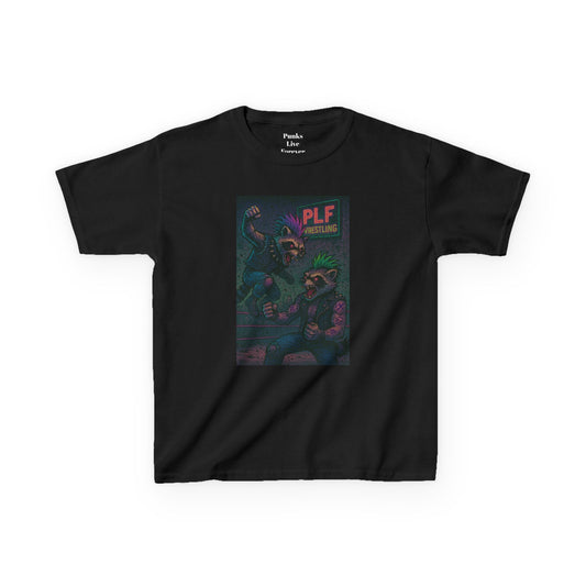 PLF “"Wrestler" Tee” Tee | Punk Kidswear by PLF - Punks Live Forever