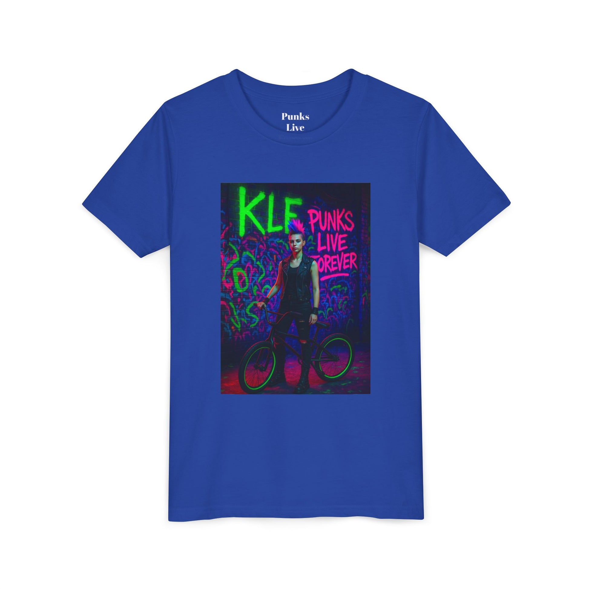 PLF “"Neon Resistance Tee” Tee | Punk Kidswear by PLF - Punks Live Forever