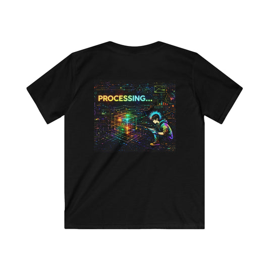 PLF "Processing…" Tee for teens who don’t answer instantly - Punks Live Forever