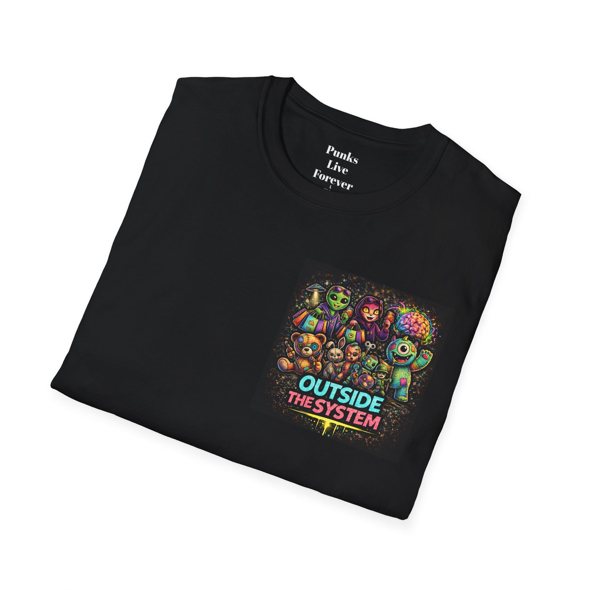 Too Strange For Earth – Punk Kids Glow Tee | Punks Live Forever - Punks Live Forever