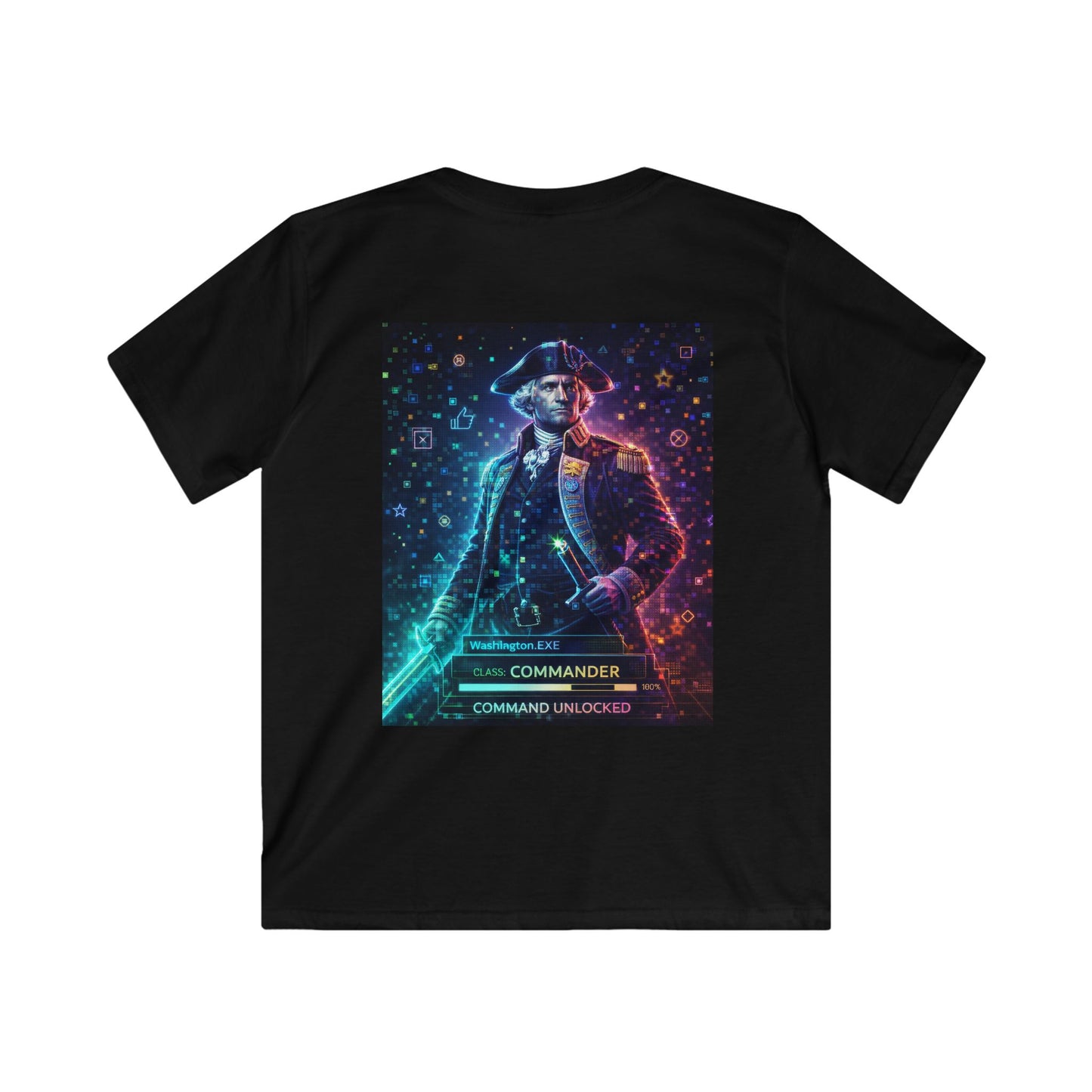 Washington.EXE: Commander Class Tee | PLF Kids Punk Clothing - Punks Live Forever