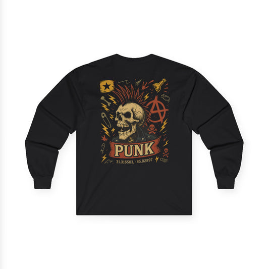 PLF "Punk Skull Chaos" LS Tee