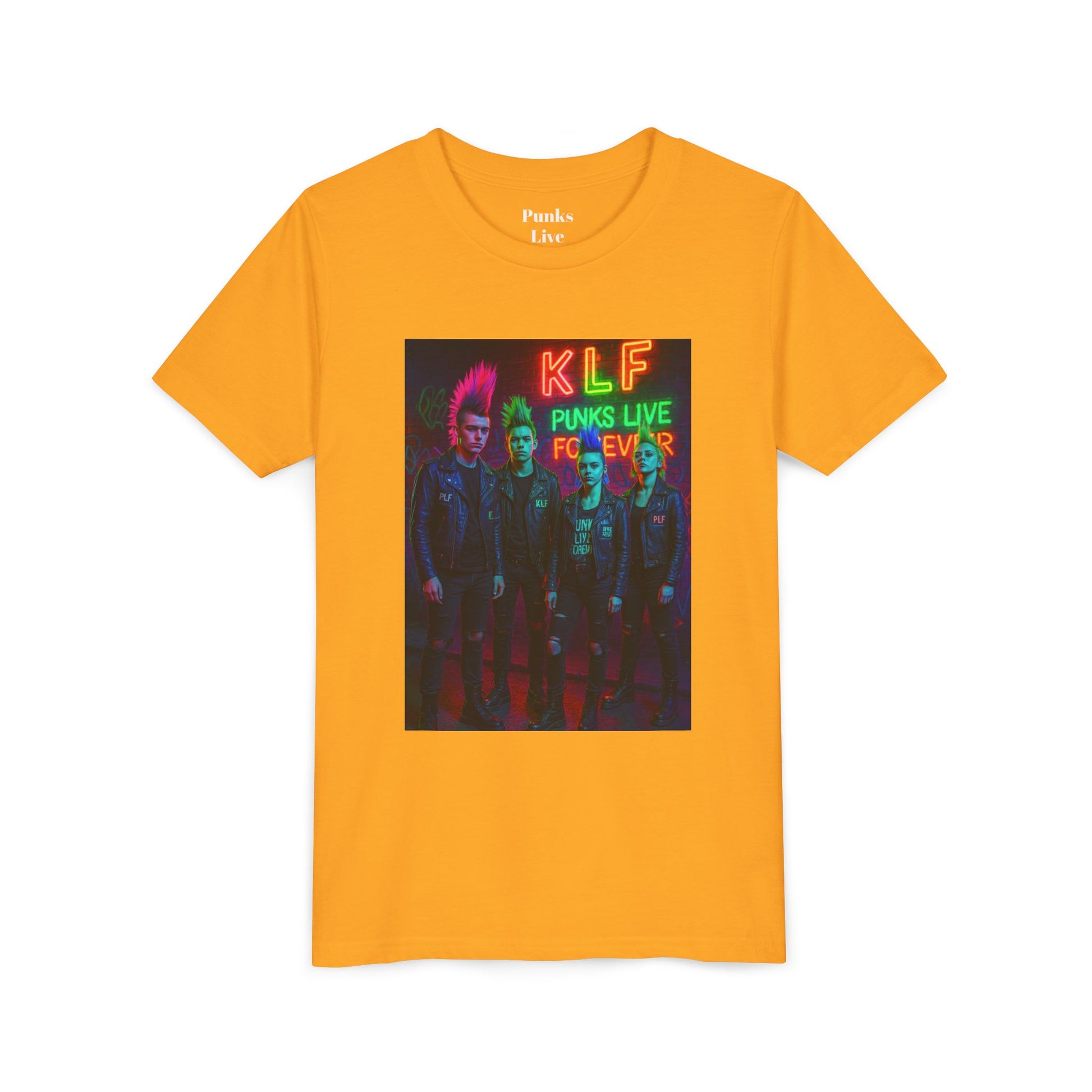 PLF “Neon Syndicate Tee” Tee | Punk Kidswear by PLF - Punks Live Forever