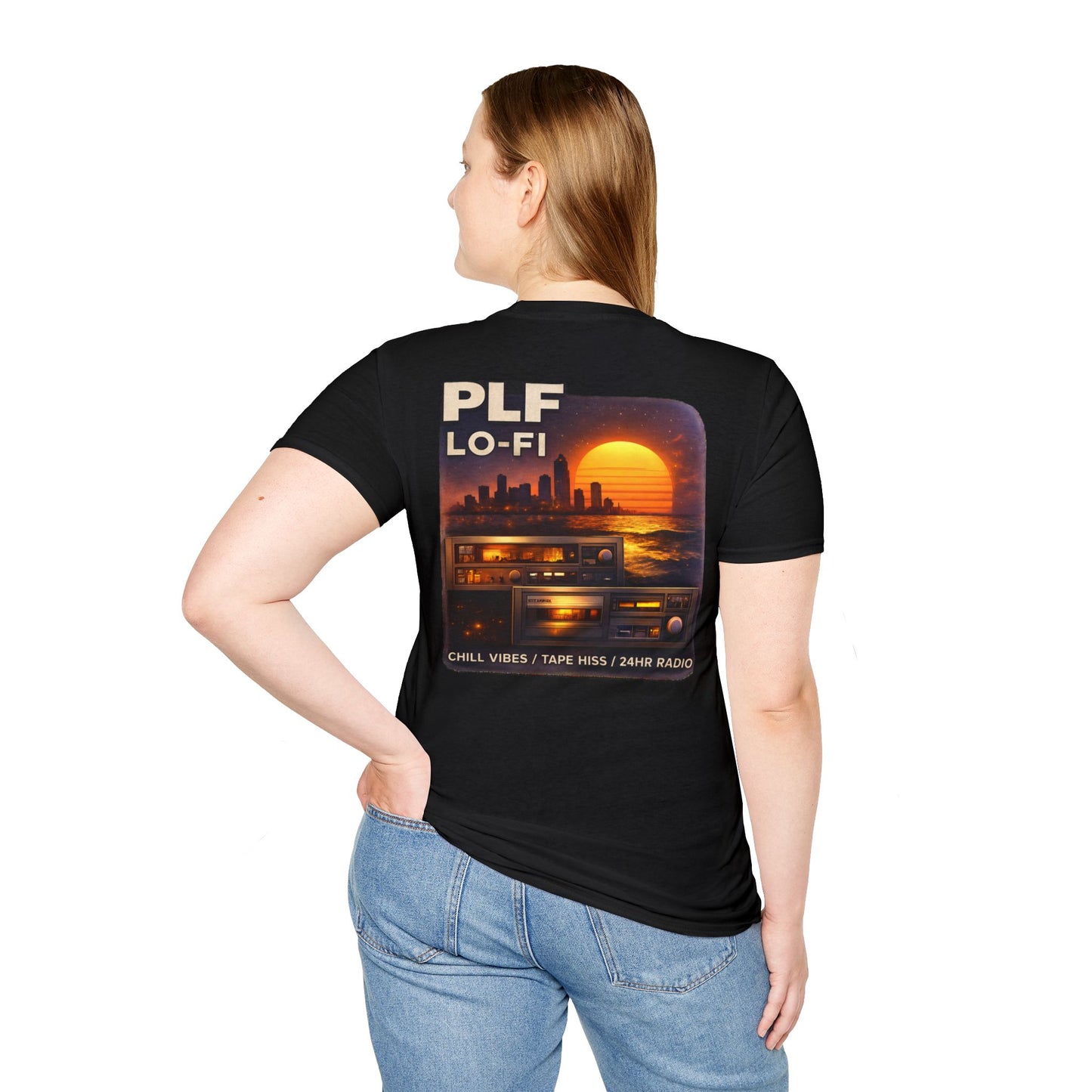 PLF “Lo-Fi Radio Sunset” Tee | Punks Live Forever - Punks Live Forever