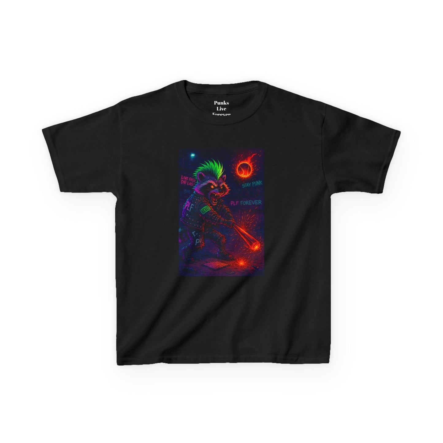 PLF “"Baseball" Tee” Tee | Punk Kidswear by PLF - Punks Live Forever