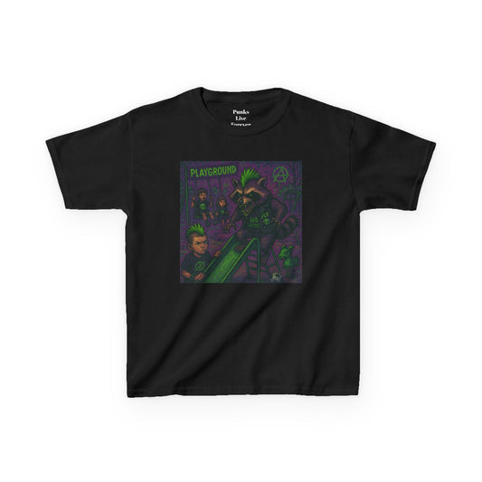 PLF “"Playground" Tee” Tee | Punk Kidswear by PLF - Punks Live Forever