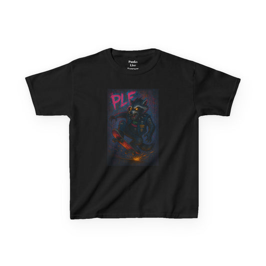 PLF “"Skateboard" Tee” Tee | Punk Kidswear by PLF - Punks Live Forever