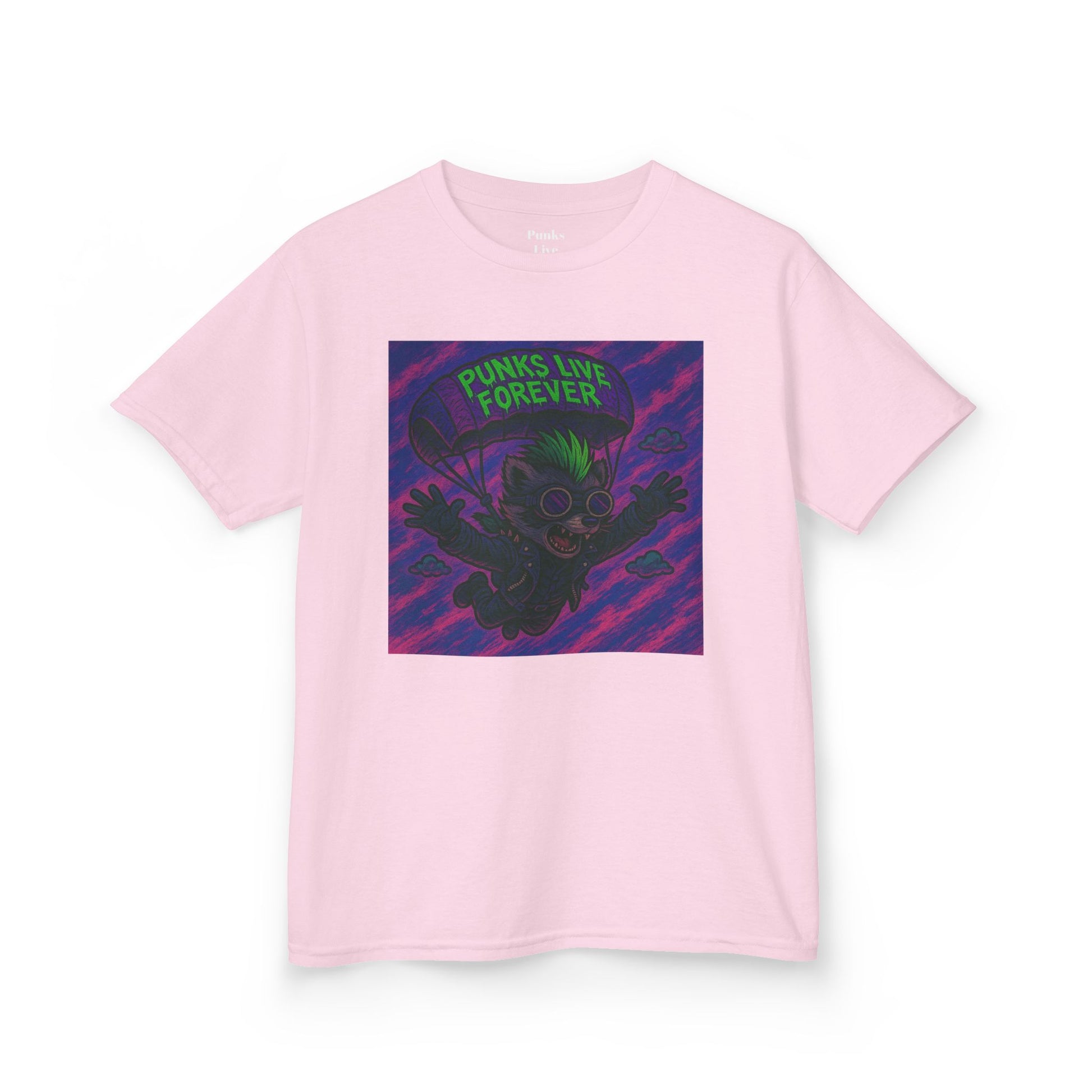 PLF “"Parachute" Tee” Tee | Punk Kidswear by PLF - Punks Live Forever