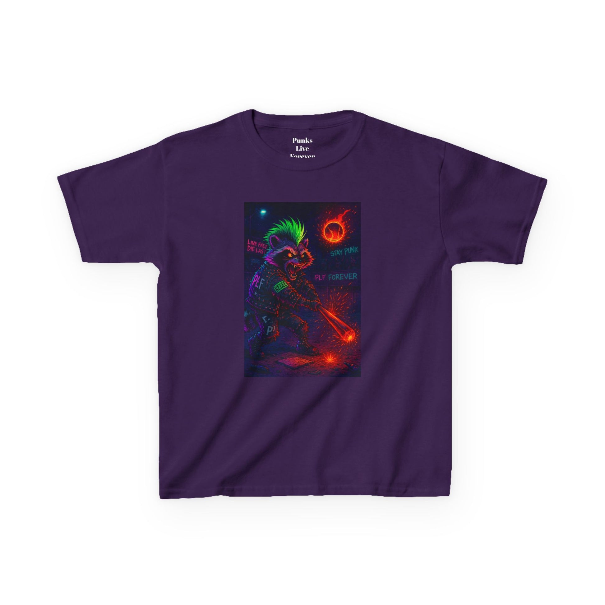 PLF “"Baseball" Tee” Tee | Punk Kidswear by PLF - Punks Live Forever