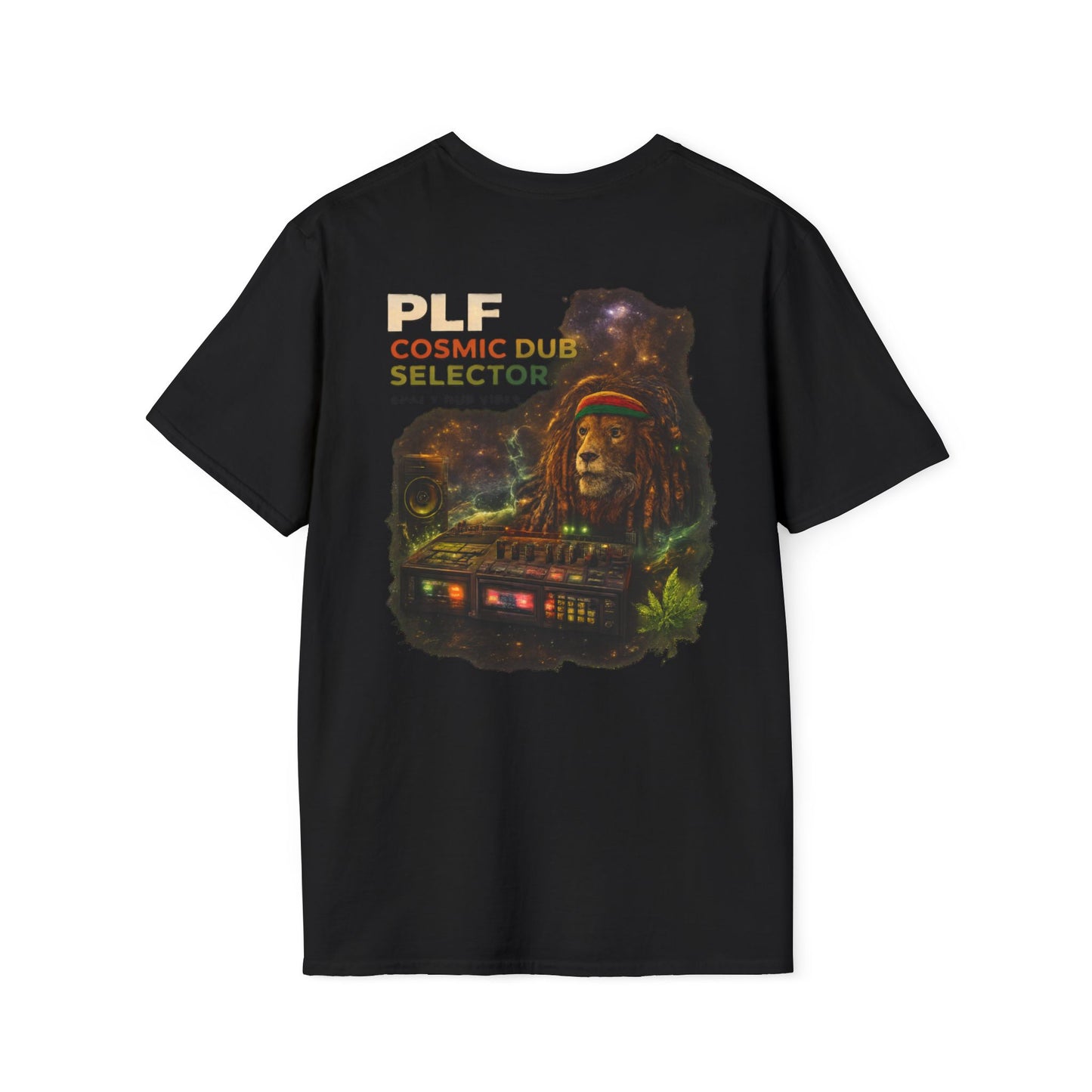 PLF "Cosmic Dub Selector" Tee | Reggae Punk Streetwear - Punks Live Forever