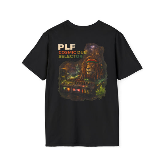 PLF "Cosmic Dub Selector" Tee | Reggae Punk Streetwear - Punks Live Forever
