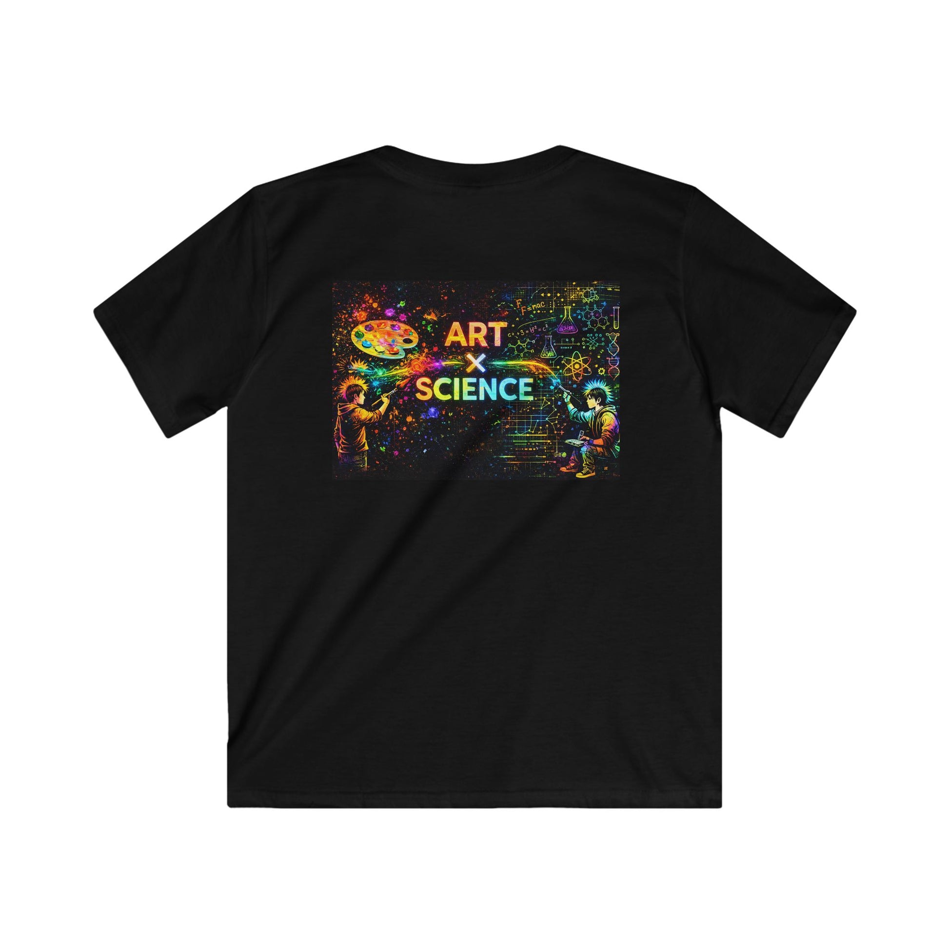 PLF "Art x Science" Tee for teens who refuse to choose creativity or logic - Punks Live Forever