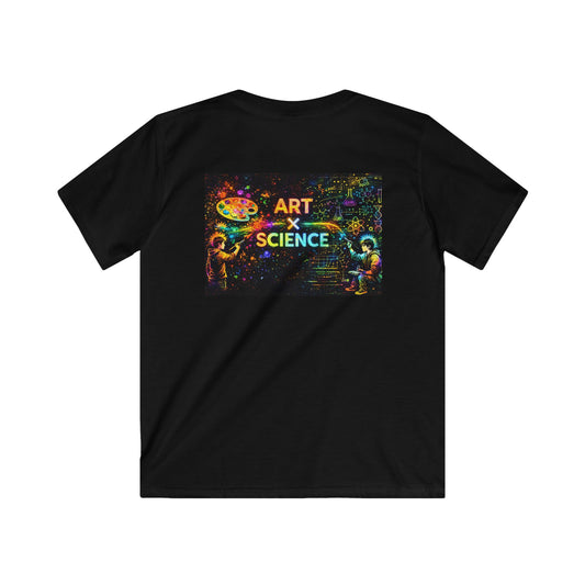 PLF "Art x Science" Tee for teens who refuse to choose creativity or logic - Punks Live Forever
