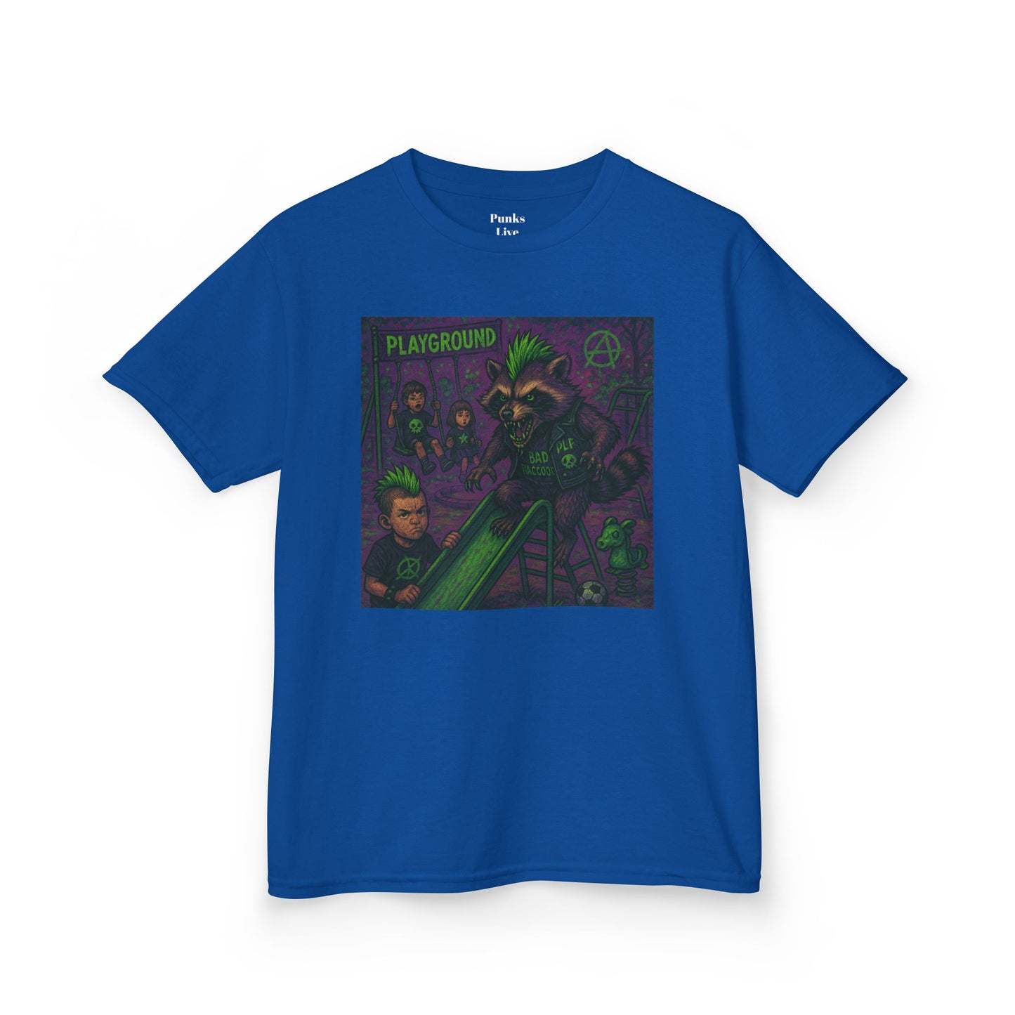 PLF “"Playground" Tee” Tee | Punk Kidswear by PLF - Punks Live Forever