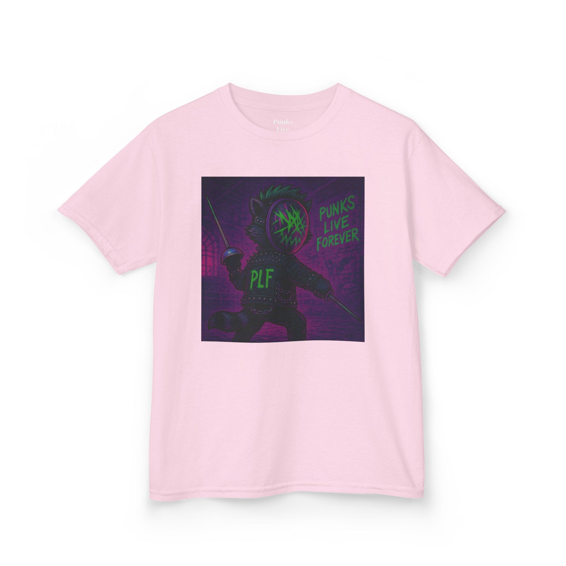PLF “"Fencing" Tee” Tee | Punk Kidswear by PLF - Punks Live Forever