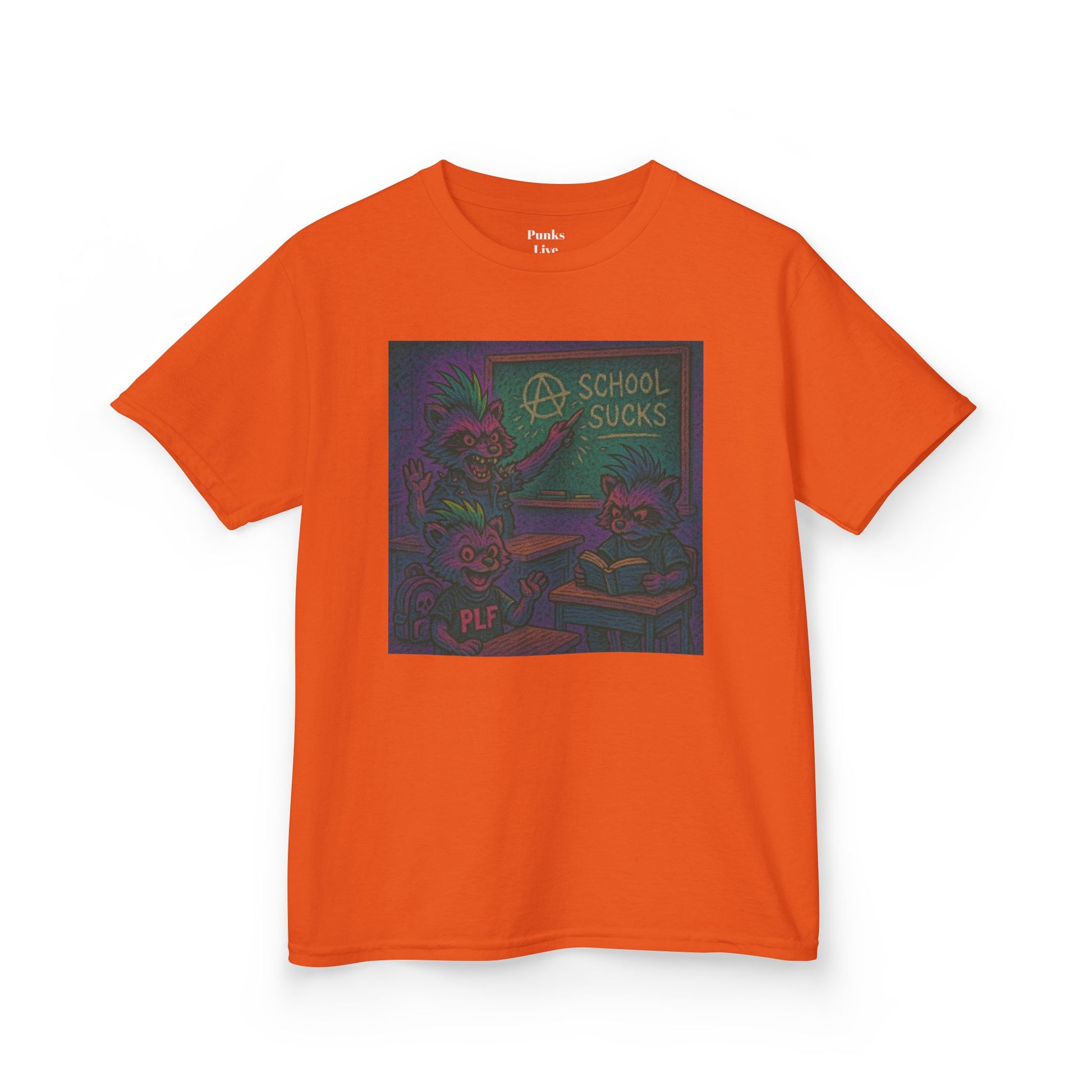 PLF “"School" Tee” Tee | Punk Kidswear by PLF - Punks Live Forever