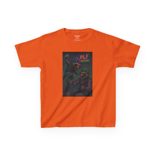 PLF “"Wrestler" Tee” Tee | Punk Kidswear by PLF - Punks Live Forever