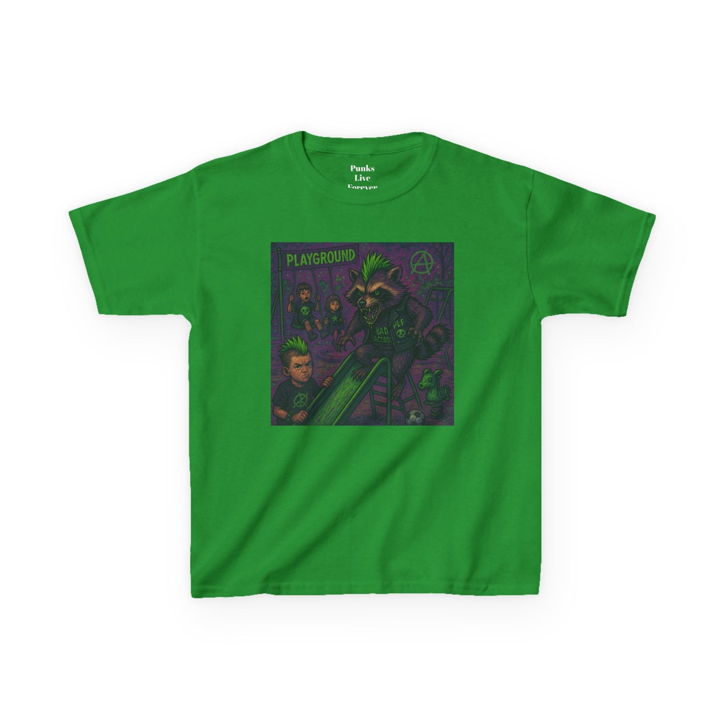 PLF “"Playground" Tee” Tee | Punk Kidswear by PLF - Punks Live Forever