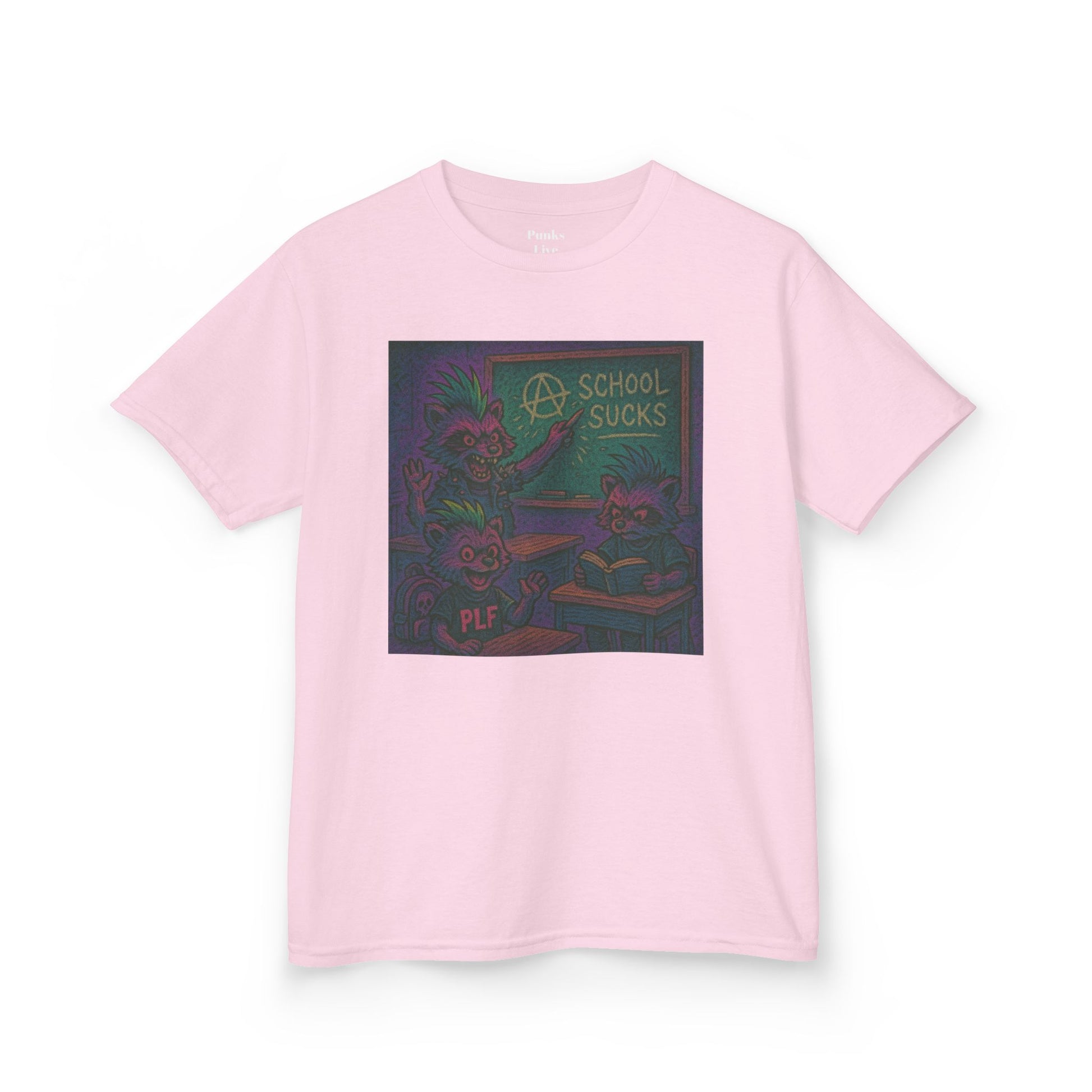 PLF “"School" Tee” Tee | Punk Kidswear by PLF - Punks Live Forever