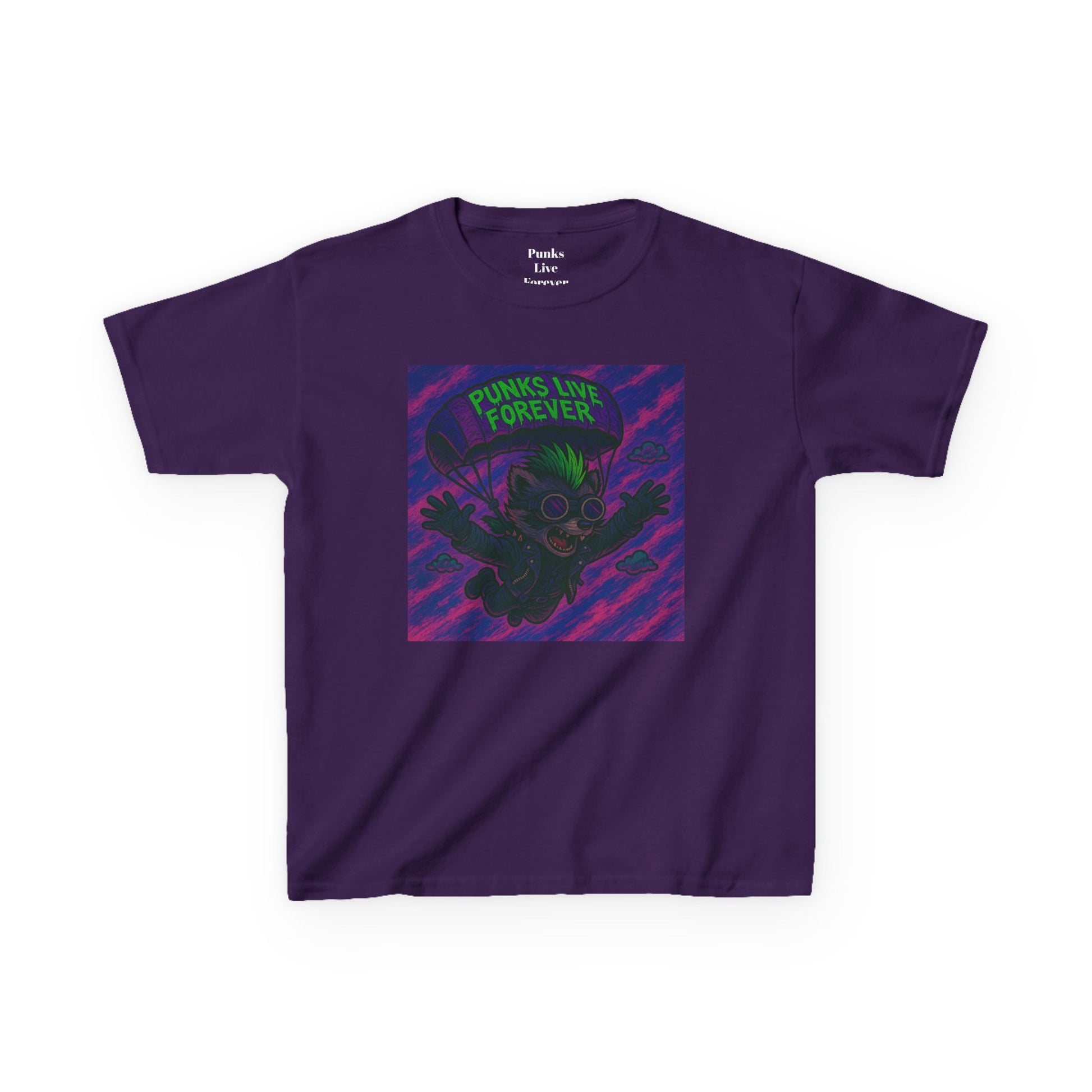 PLF “"Parachute" Tee” Tee | Punk Kidswear by PLF - Punks Live Forever