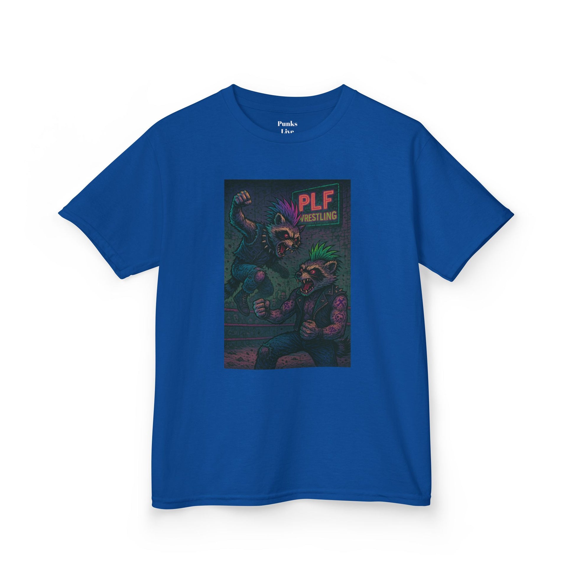 PLF “"Wrestler" Tee” Tee | Punk Kidswear by PLF - Punks Live Forever