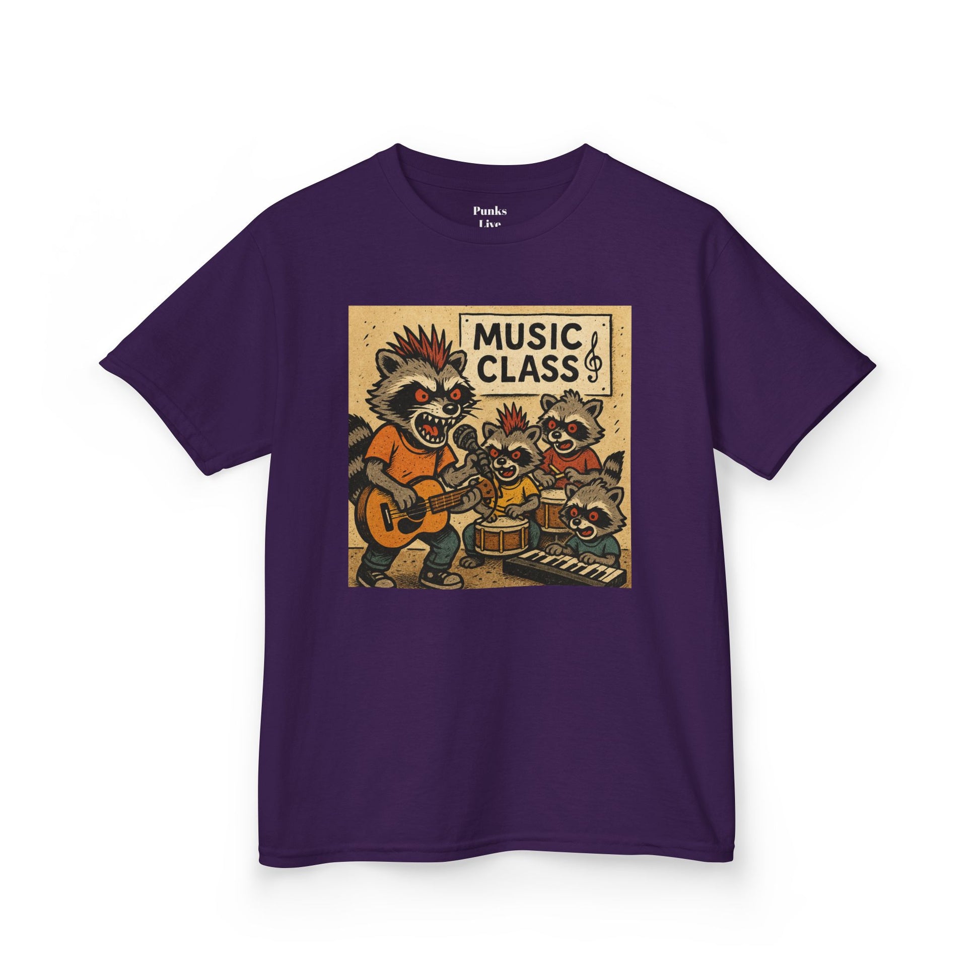 PLF “"Music Class" Tee” Tee | Punk Kidswear by PLF - Punks Live Forever
