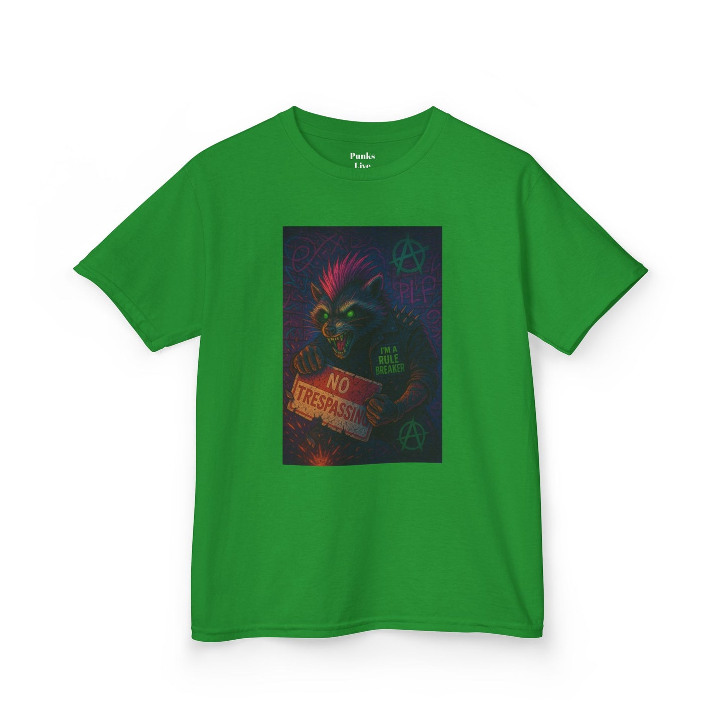 PLF “"Rule Breaker" Tee” Tee | Punk Kidswear by PLF - Punks Live Forever