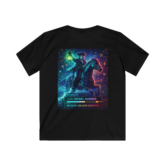 Revere.EXE: Signal Runner Tee | PLF Kids Punk Clothing - Punks Live Forever