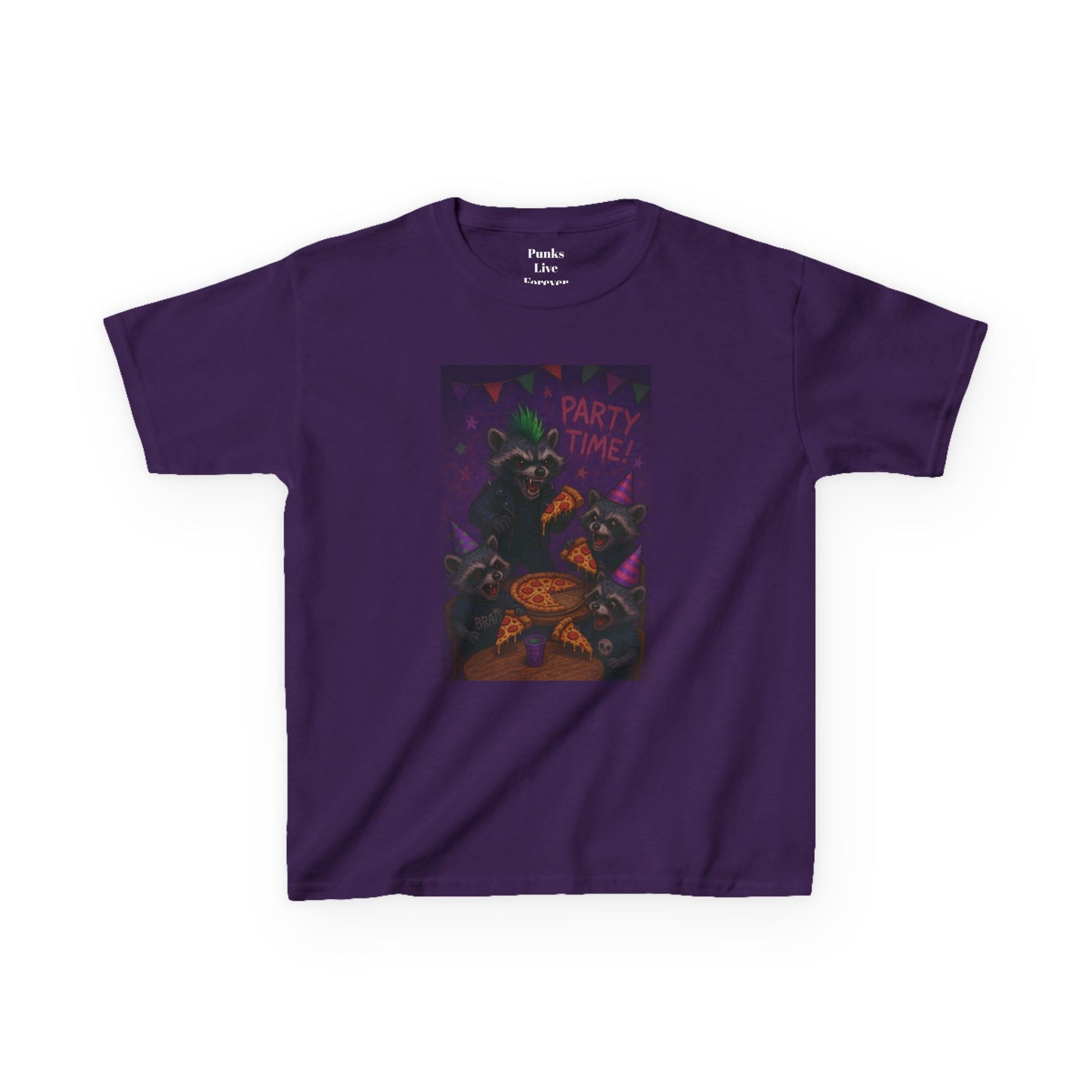 PLF “"Pizza" Tee” Tee | Punk Kidswear by PLF - Punks Live Forever