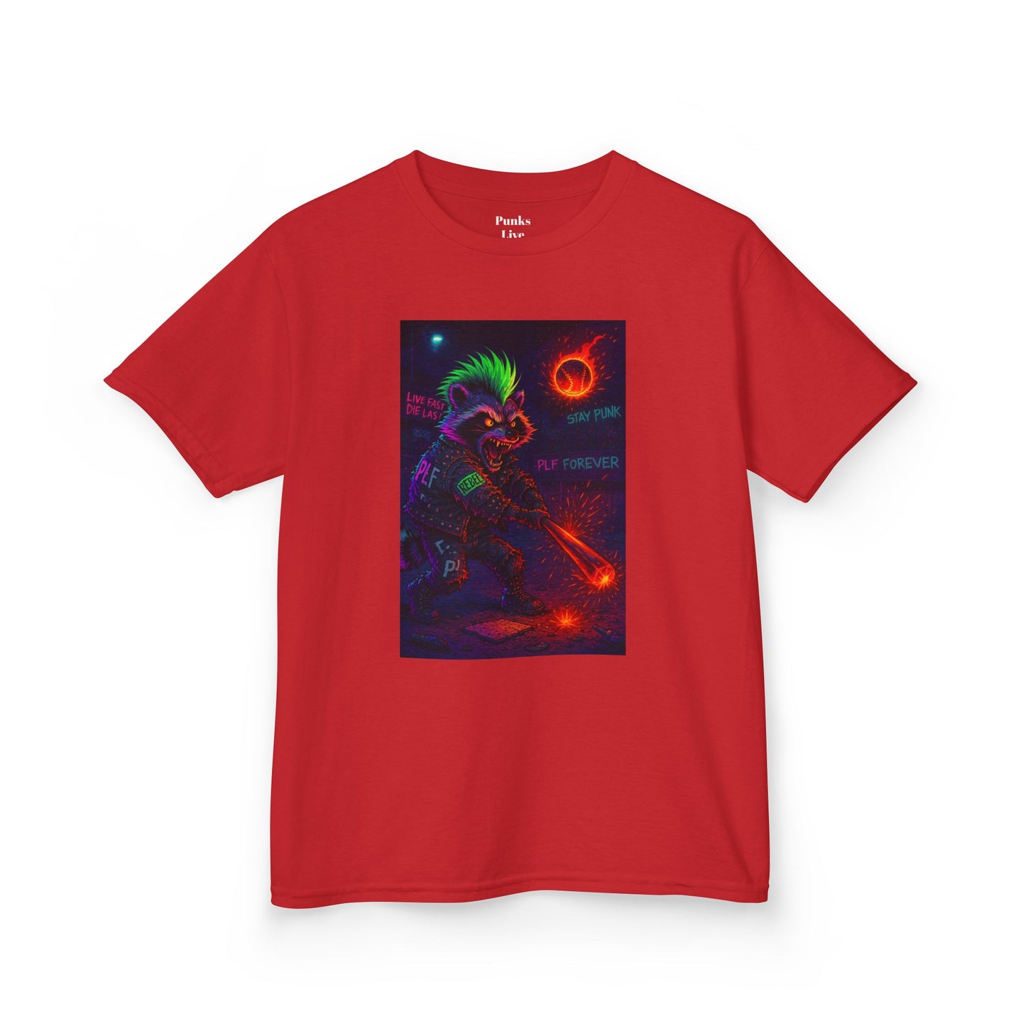 PLF “"Baseball" Tee” Tee | Punk Kidswear by PLF - Punks Live Forever