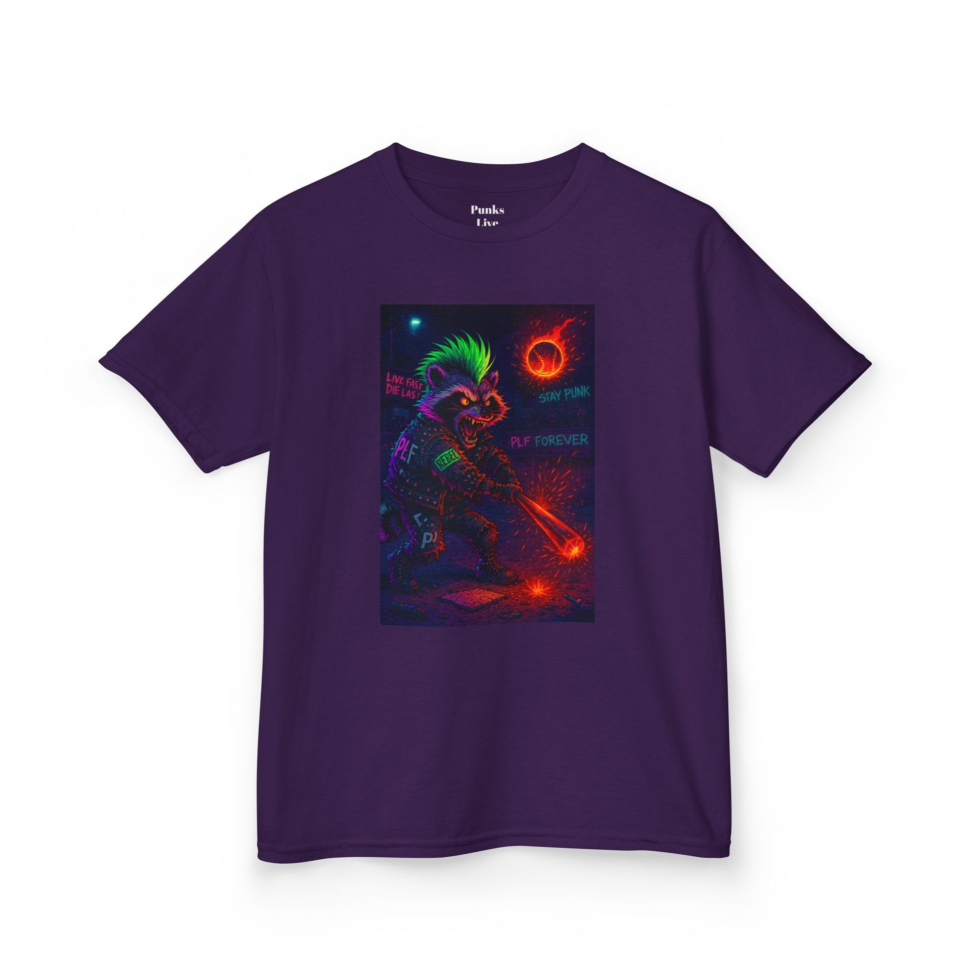 PLF “"Baseball" Tee” Tee | Punk Kidswear by PLF - Punks Live Forever