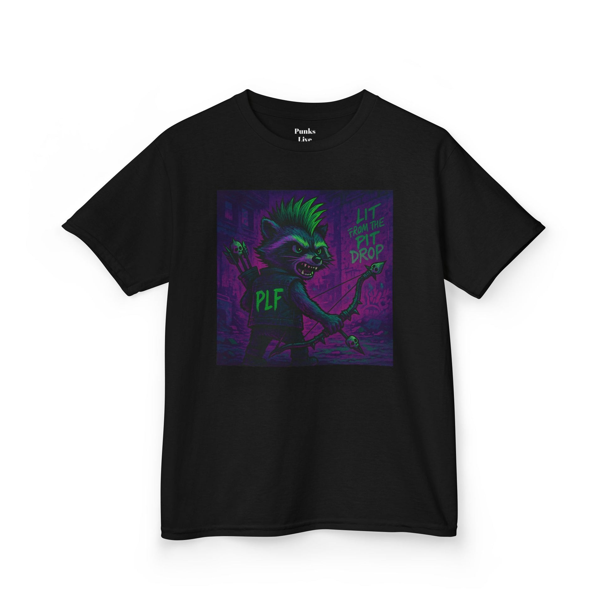 PLF “"Archery" Tee” Tee | Punk Kidswear by PLF - Punks Live Forever