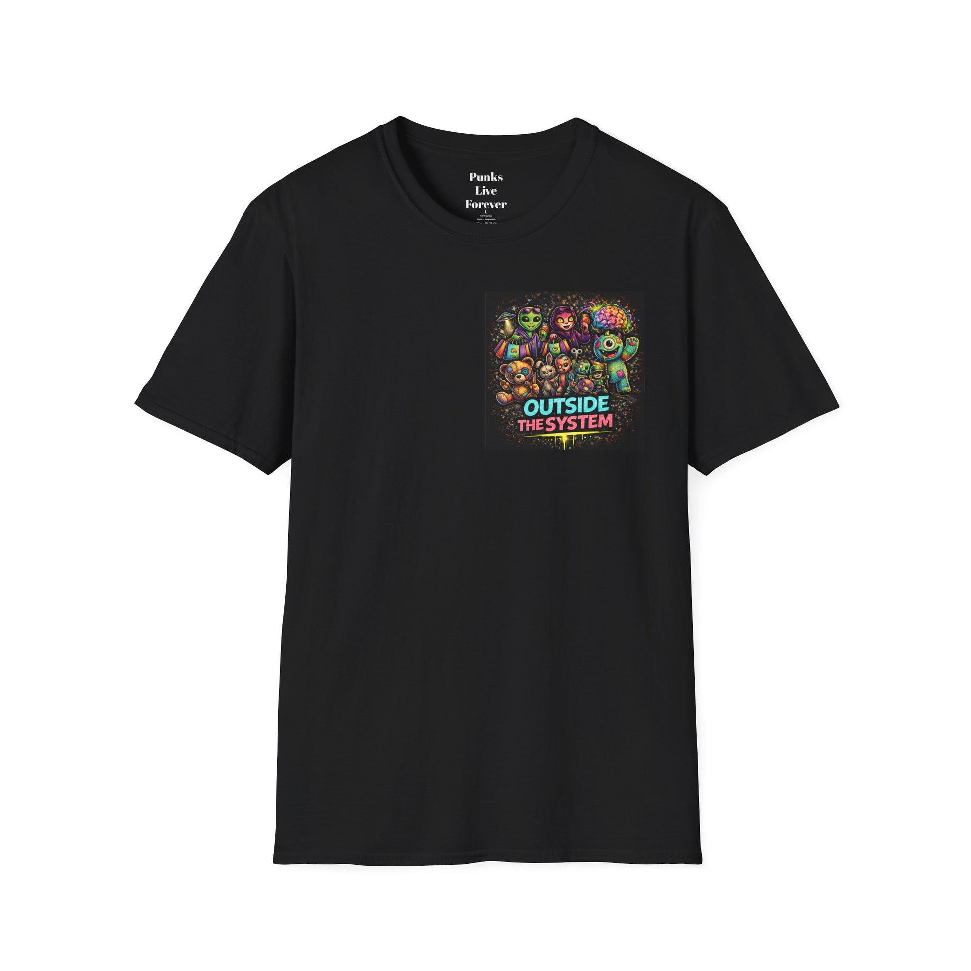 Not A Morning Person – Punk Kids Glow Tee | Punks Live Forever - Punks Live Forever
