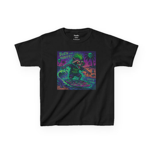 PLF “"Surfing" Tee” Tee | Punk Kidswear by PLF - Punks Live Forever