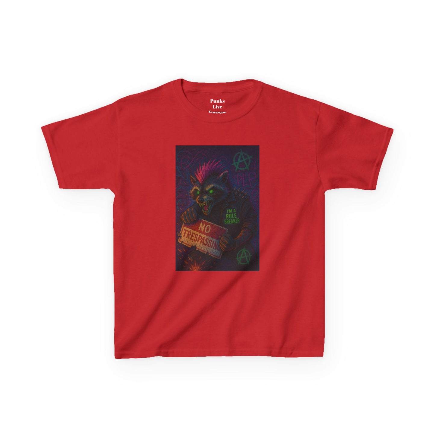 PLF “"Rule Breaker" Tee” Tee | Punk Kidswear by PLF - Punks Live Forever