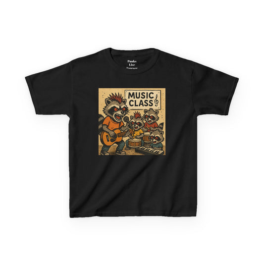 PLF “"Music Class" Tee” Tee | Punk Kidswear by PLF - Punks Live Forever