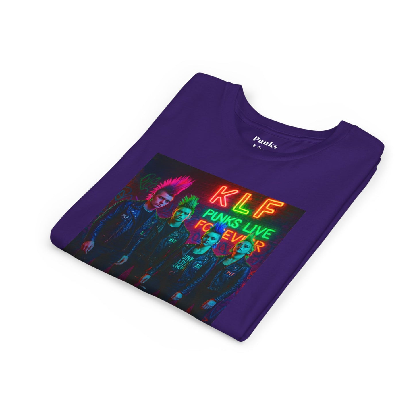 PLF “Neon Syndicate Tee” Tee | Punk Kidswear by PLF - Punks Live Forever