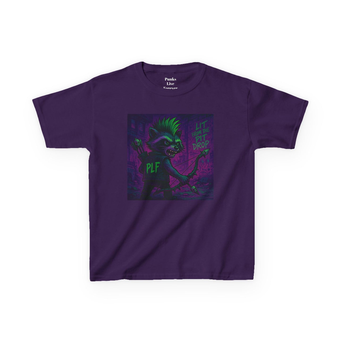 PLF “"Archery" Tee” Tee | Punk Kidswear by PLF - Punks Live Forever